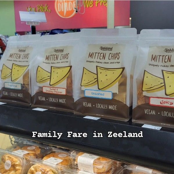 Mitten Chips Instagram post